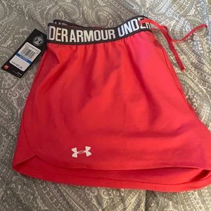 Under Armour shorts, hot pink, size XL